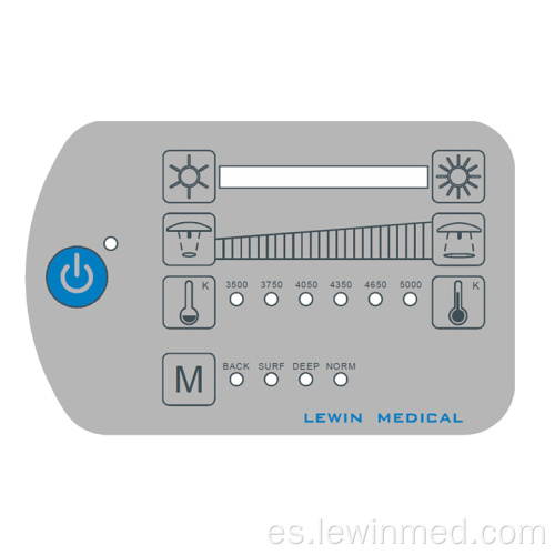 Luz de funcionamiento sin sombras LED de equipos médicos